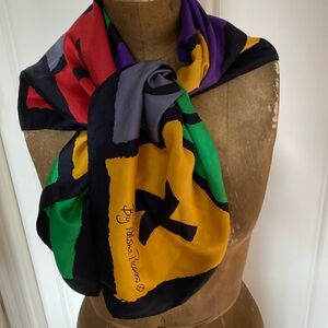 PALOMA PICASSO VINTAGE SCARF.
